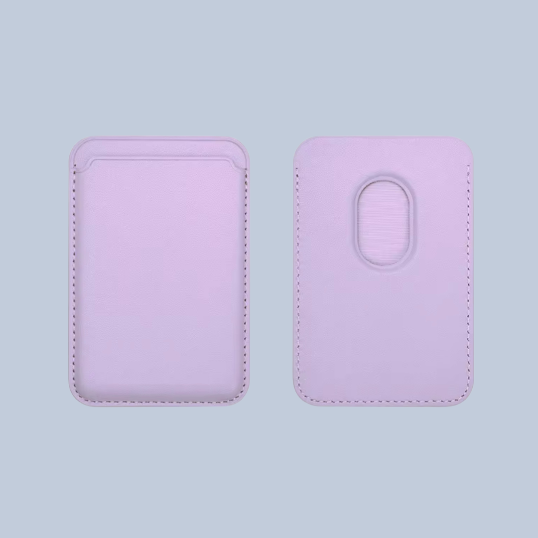 Magnetische Lederbrieftasche