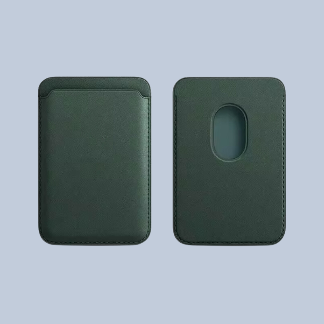 Magnetische Lederbrieftasche