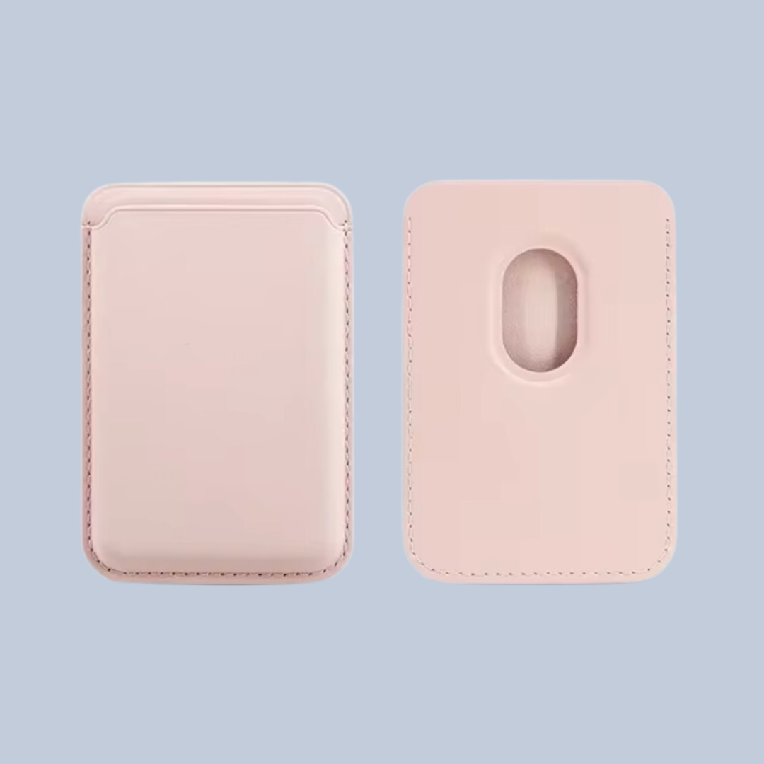 Magnetische Lederbrieftasche