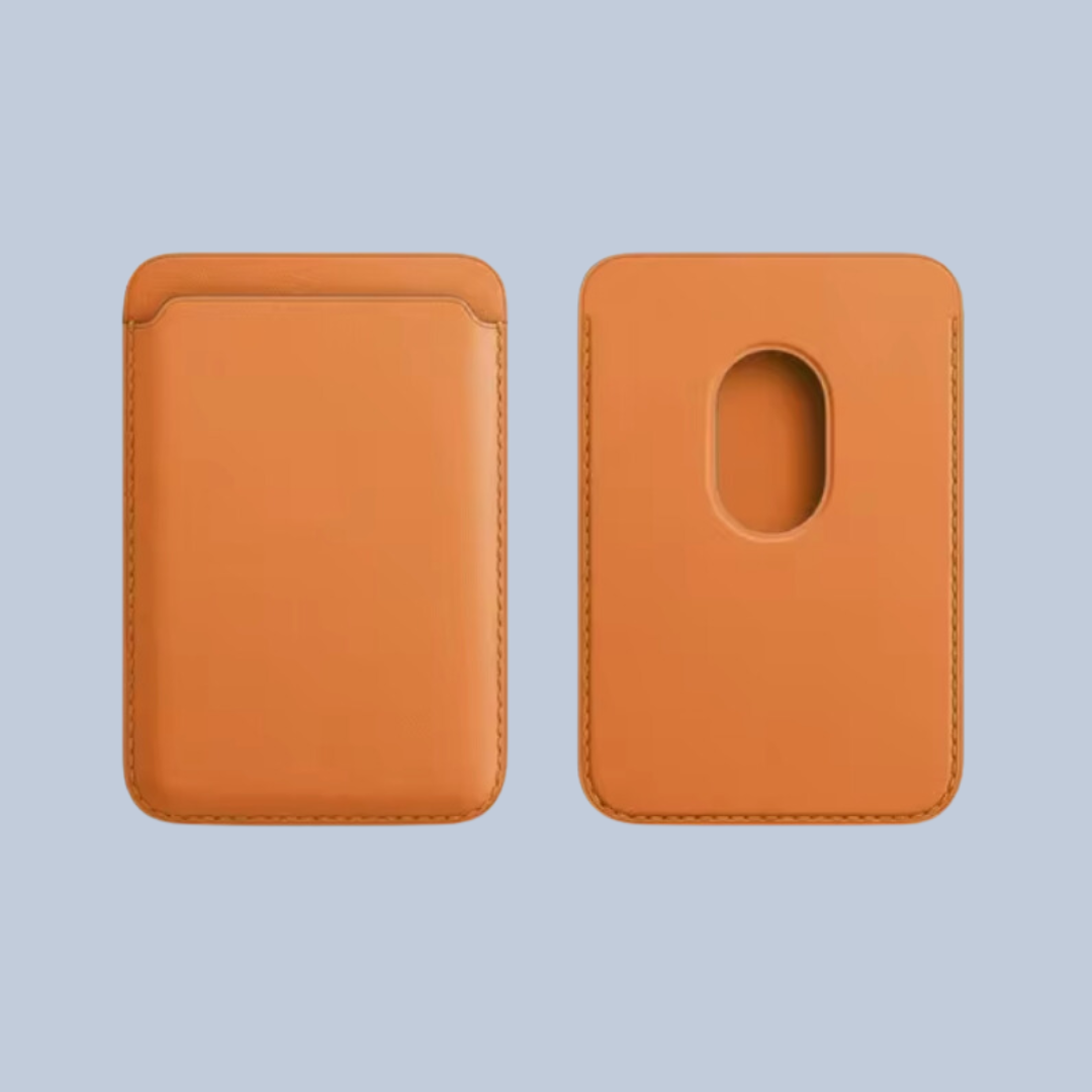 Magnetische Lederbrieftasche