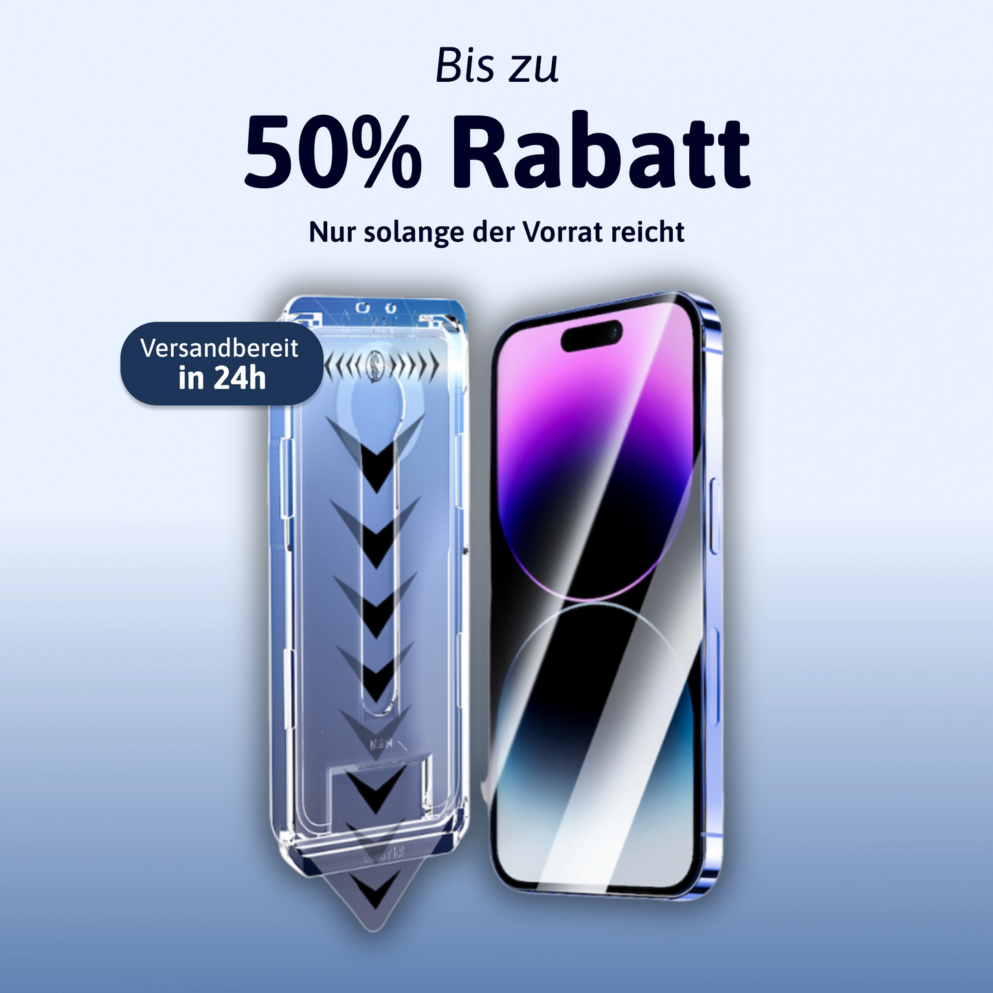 3 in 1 Schutzfolie - iPhone