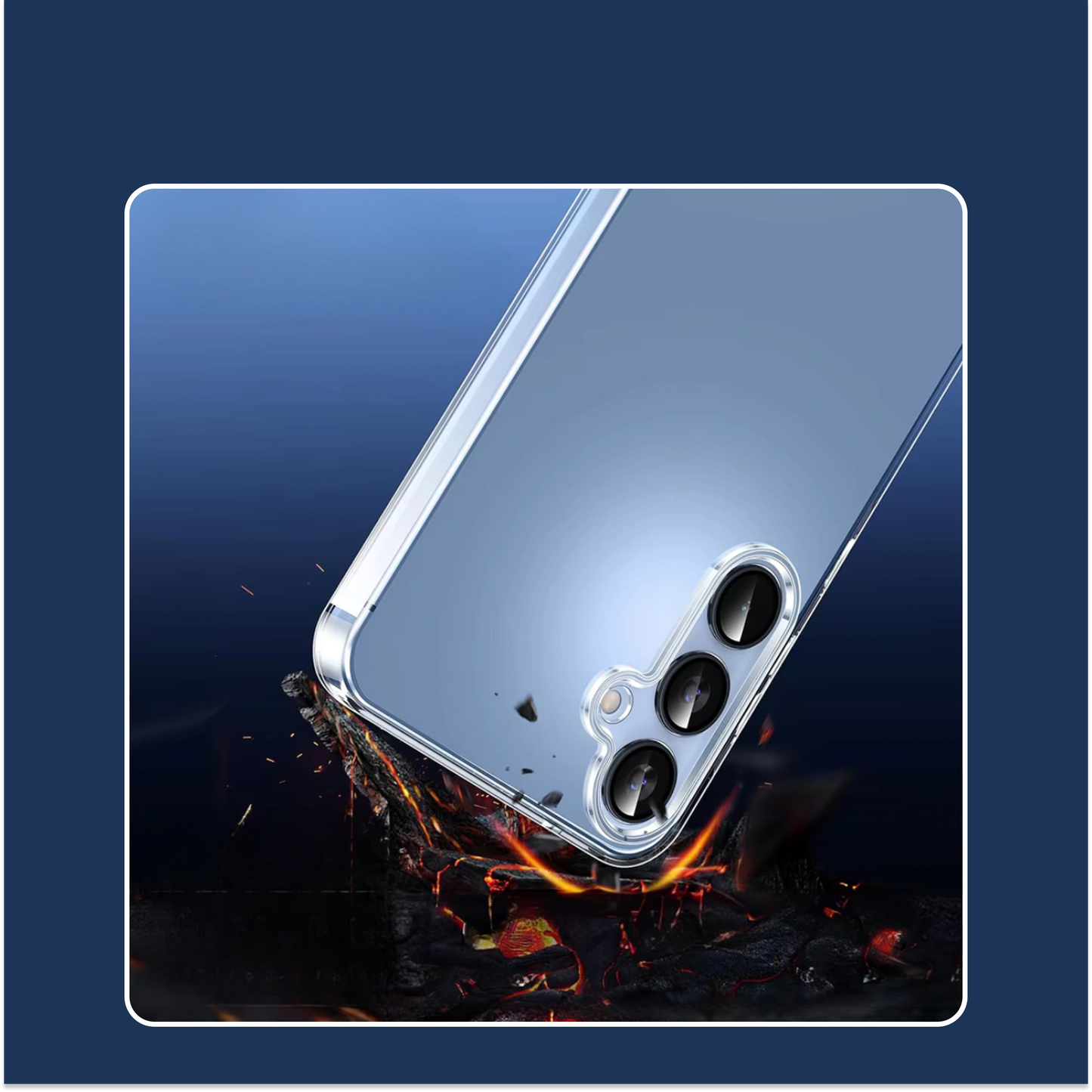 Minimalistische Silikonhülle Samsung A