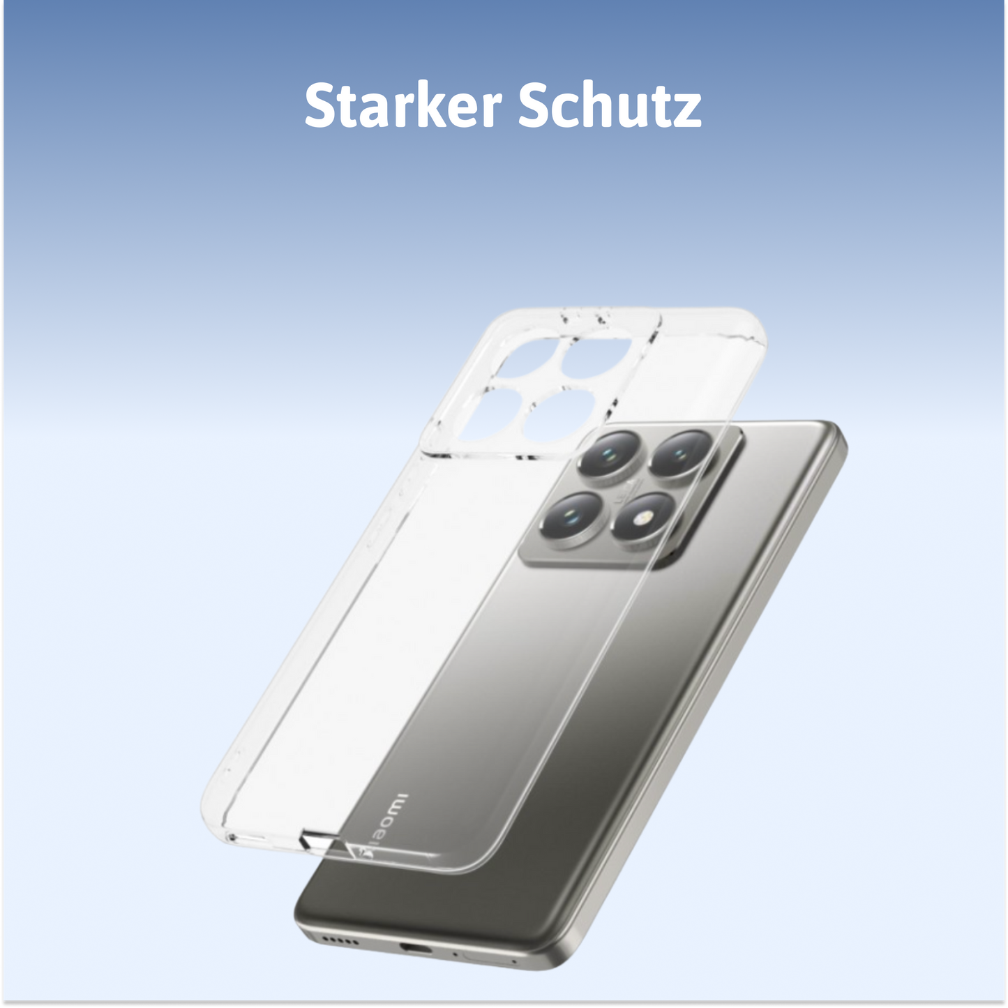 Minimalistische Silikonhülle Xiaomi