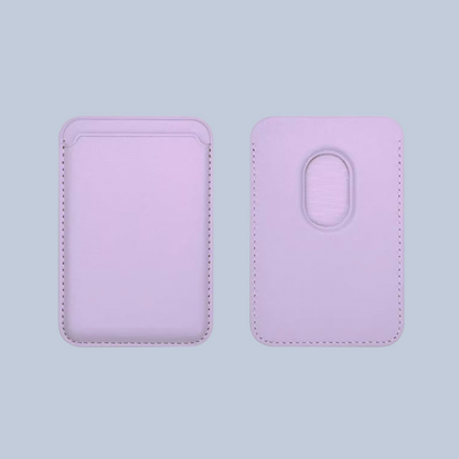 Magnetische Lederbrieftasche