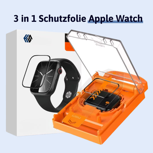3 in 1 Schutzfolie Apple Watch
