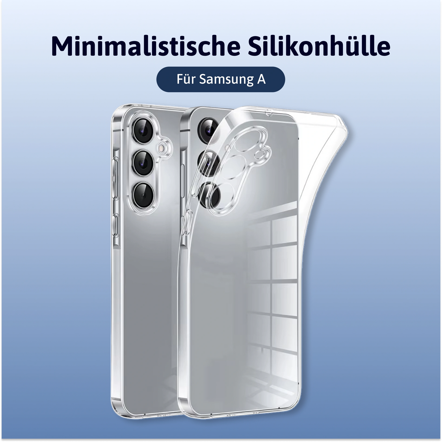 Minimalistische Silikonhülle Samsung A