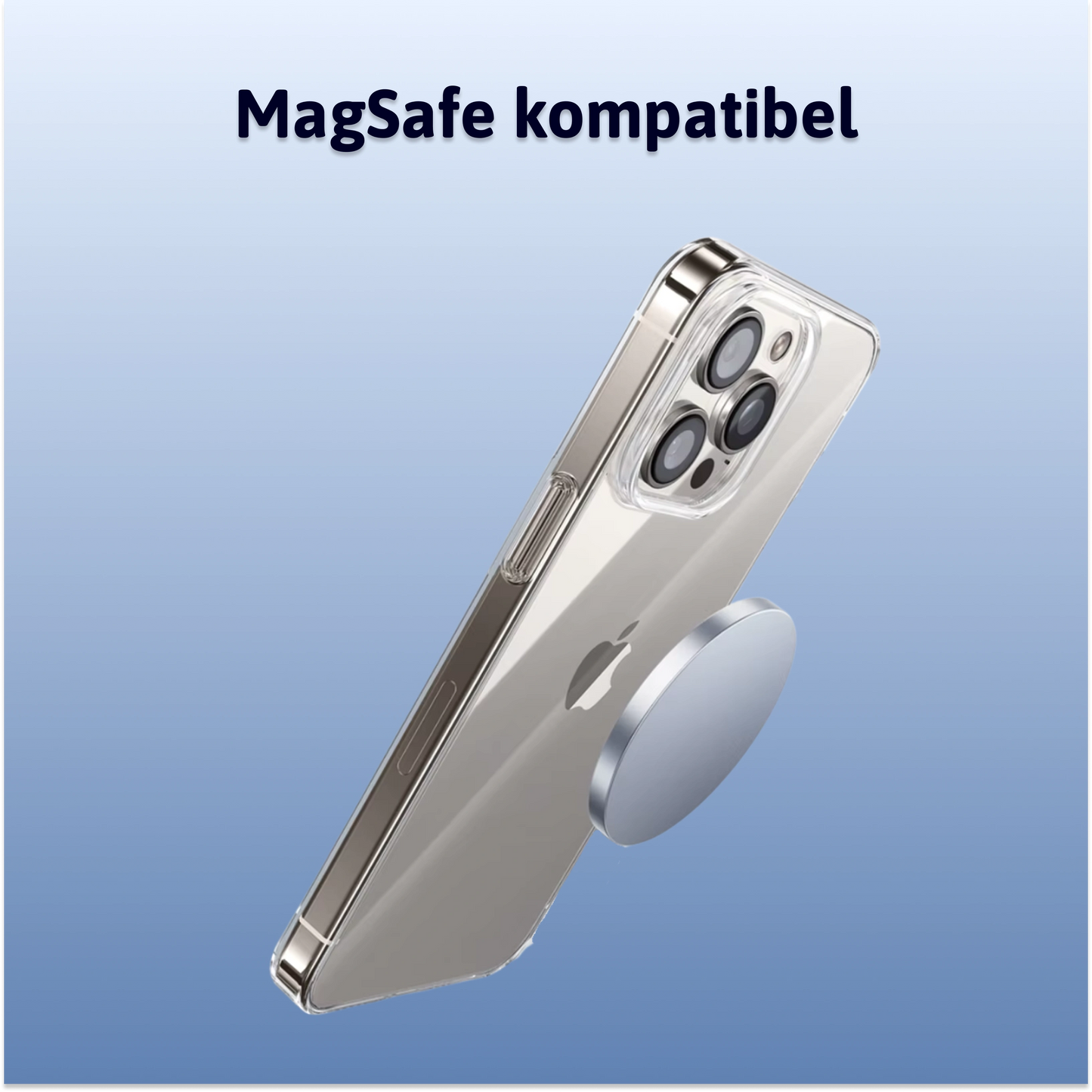 Minimalistische Silikonhülle