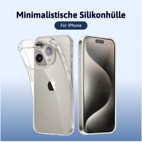 Minimalistische Silikonhülle