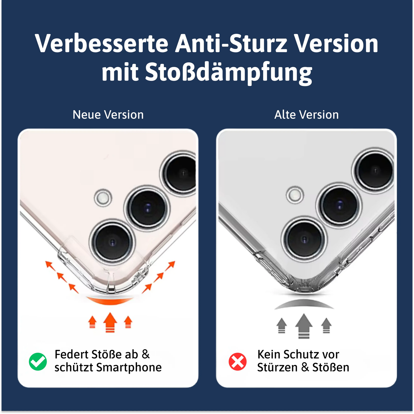 Minimalistische Silikonhülle Samsung S