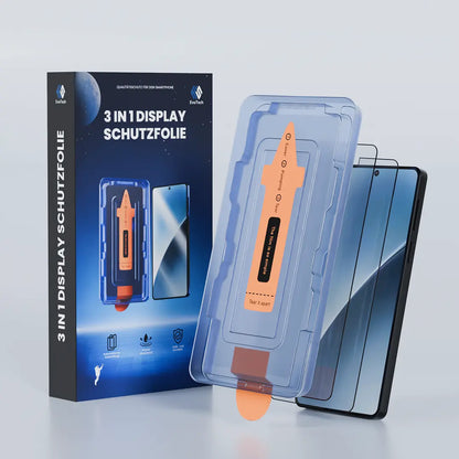 3 in 1 Schutzfolie - Xiaomi/Redmi