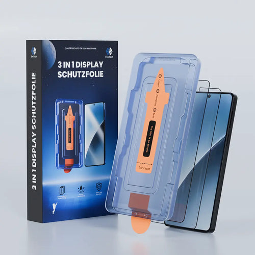 3 in 1 Schutzfolie - Xiaomi/Redmi