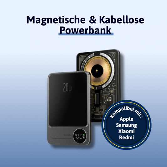 Kompakte & Magnetische Powerbank
