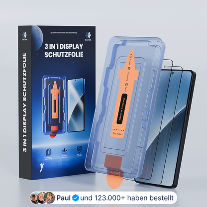 3 in 1 Schutzfolie - Redmi