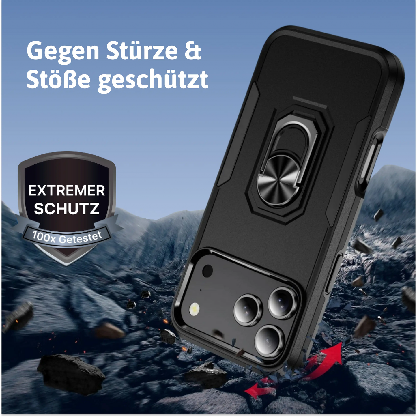 Ultra-Robust Handhülle iPhone 17/ Air/ Pro/ Pro Max