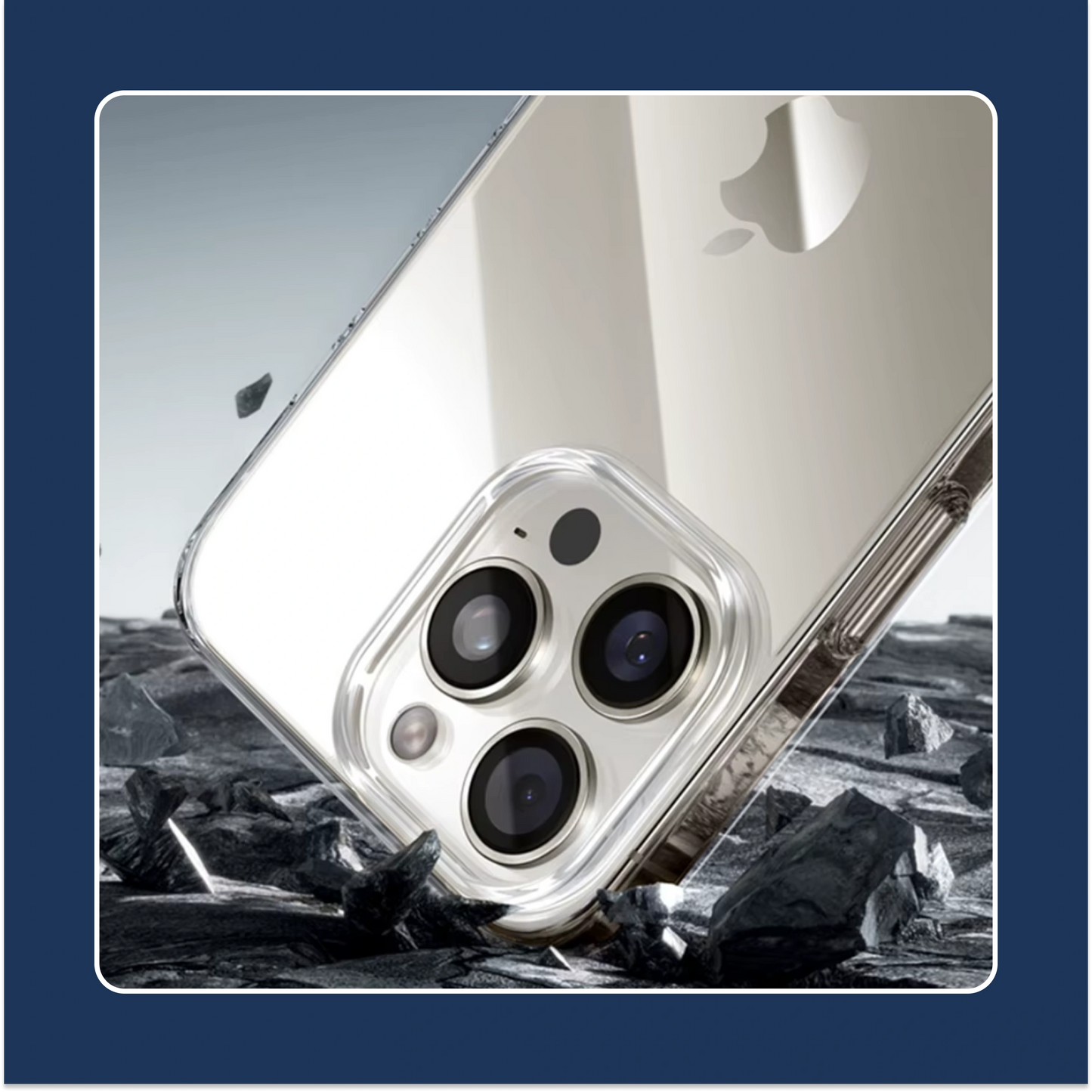 Minimalistische Silikonhülle