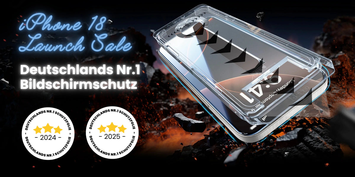 iPhone 18 Launch Sale - Deutschlands Nr. 1 Bildschirmschutz