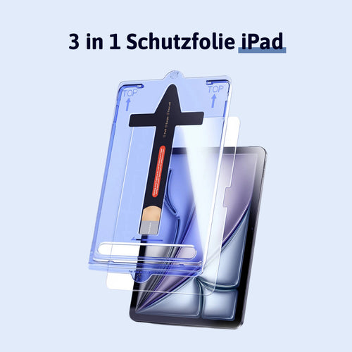 3 in 1 Schutzfolie iPad