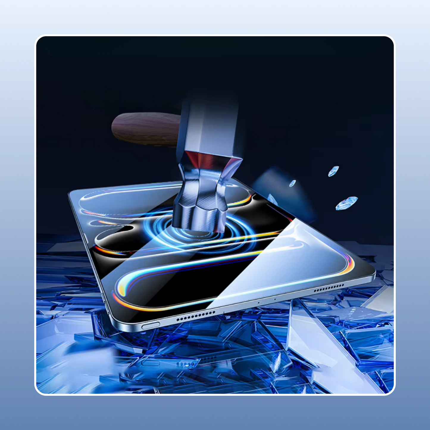 3 in 1 Schutzfolie iPad